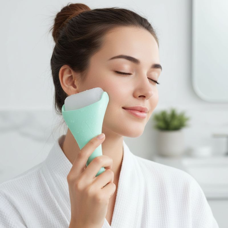 Ice Roller - Rouleau décongestionnant & glow instantané