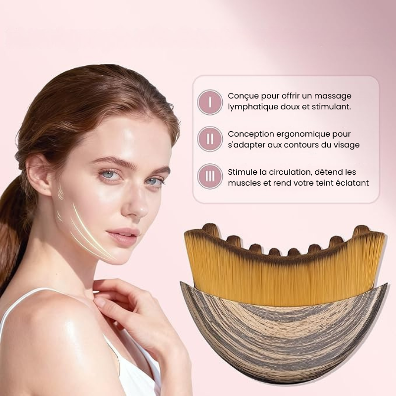 Brosse  Lymphatique pour Visage