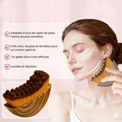 Brosse  Lymphatique pour Visage